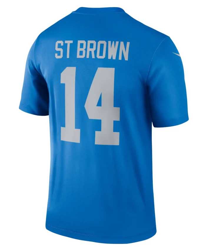 Amon-Ra St. Brown Detroit Lions Alternate Legend Player Performance Top - Blue
