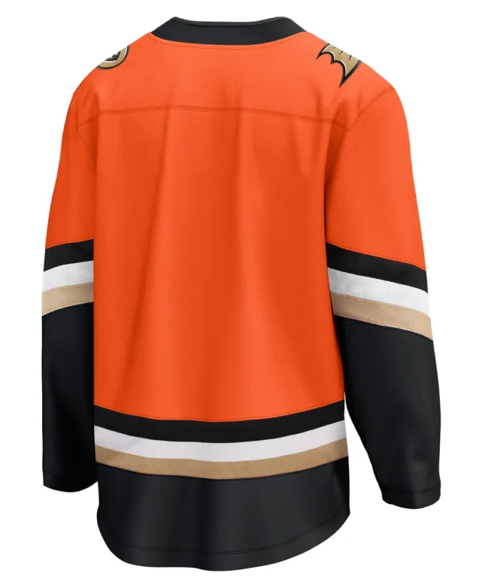 Anaheim Ducks Fanatics Home Breakaway Jersey - Orange
