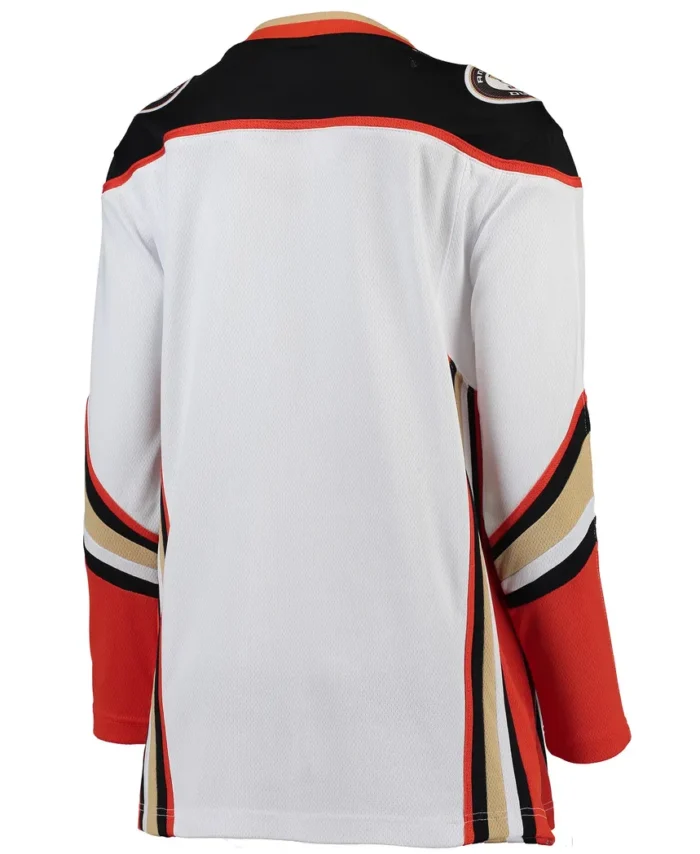 Anaheim Ducks Fanatics Women Away Breakaway Jersey - White