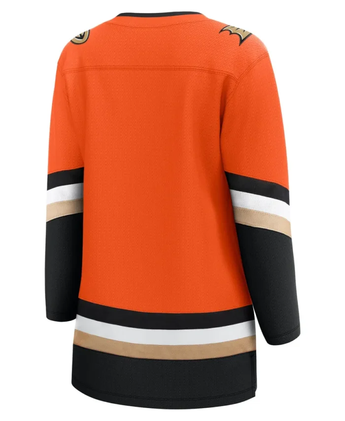 Anaheim Ducks Fanatics Women Home Breakaway Jersey - Orange