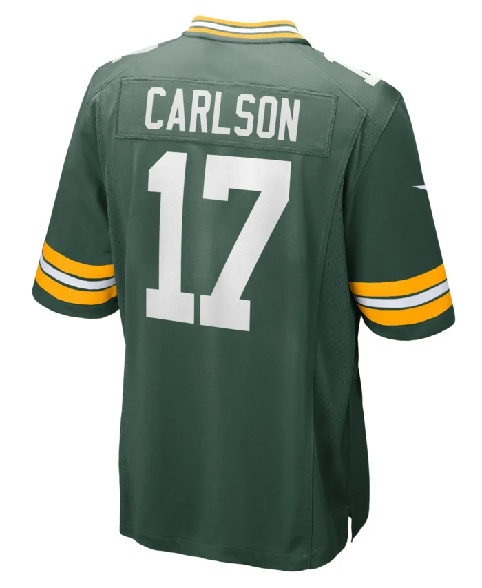 Anders Carlson Green Bay Packers  Game Jersey -  Green
