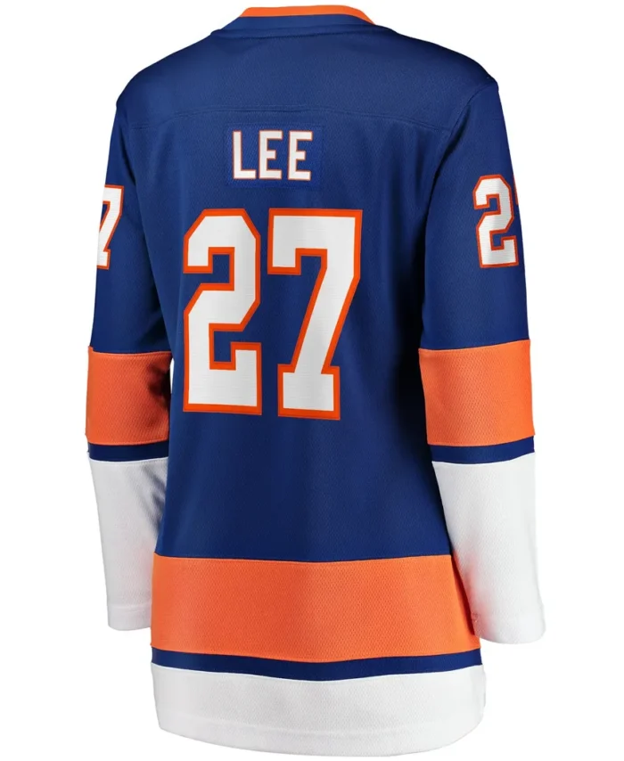 Anders Lee New York Islanders Fanatics Women Home Captain Patch Breakaway Player Jersey - Royal