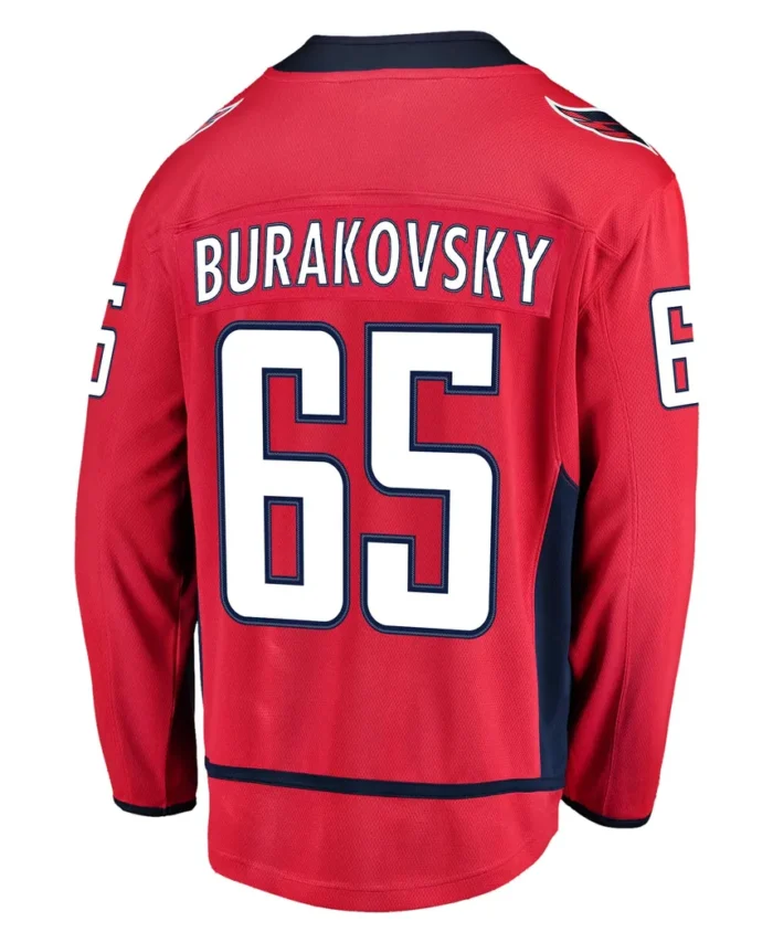 Andre Burakovsky Washington Capitals Fanatics Breakaway Home Player Jersey - Red