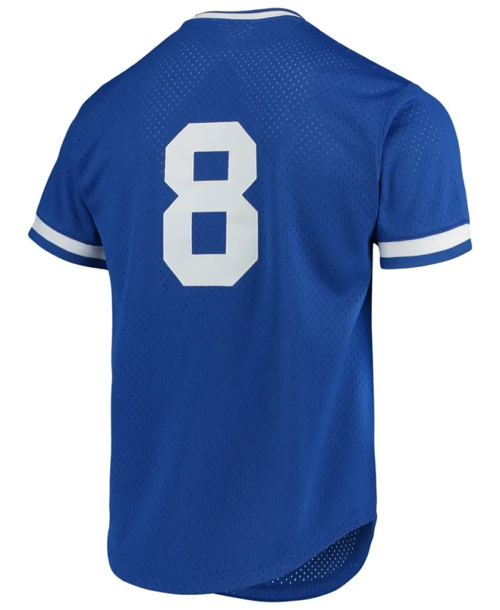 Andre Dawson Chicago Cubs Mitchell Ness Cooperstown Collection Mesh Batting Practice Jersey - Royal