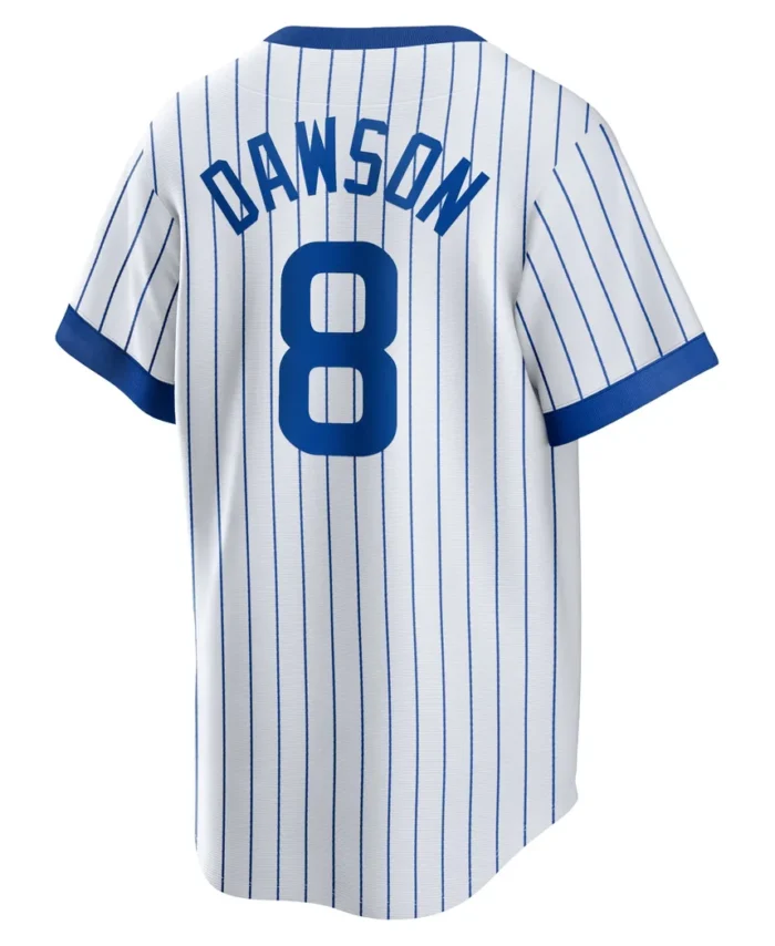 Andre Dawson Chicago Cubs Home Cooperstown Collection Player Jersey - White