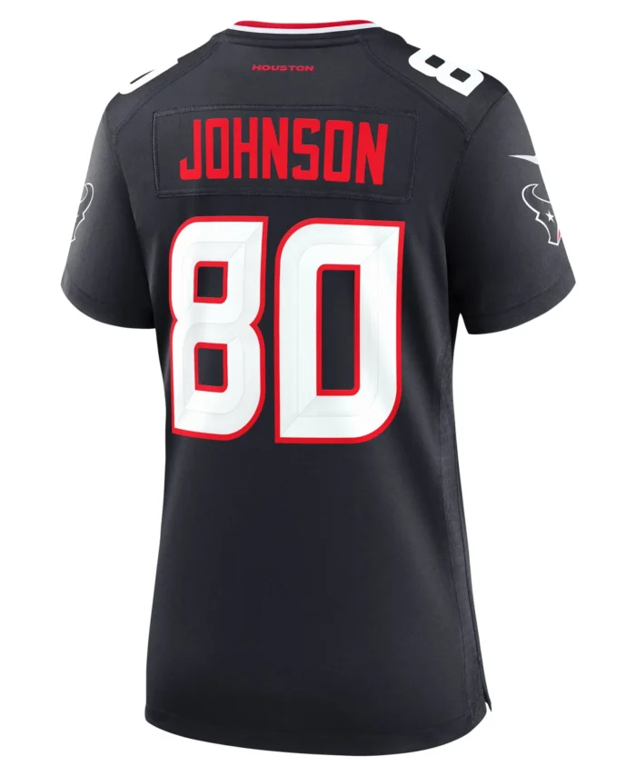 Andre Johnson Houston Texans Women's Team Retired Player Game Jersey -  Navy