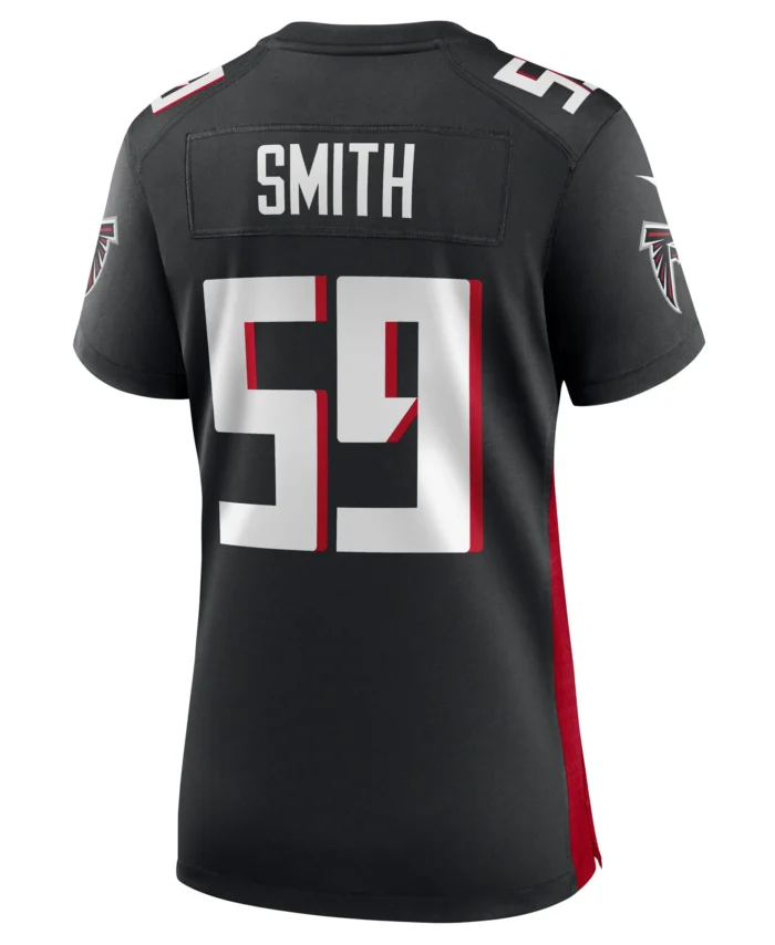 Andre Smith Atlanta Falcons Women's  Game Jersey -  Black