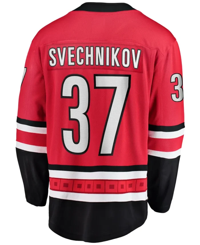 Andrei Svechnikov Carolina Hurricanes Fanatics Alternate Breakaway Player Jersey - Red