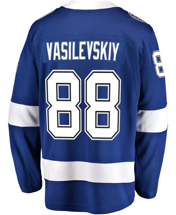 Andrei Vasilevskiy Tampa Bay Lightning Fanatics Home Premier Breakaway Player Jersey - Blue