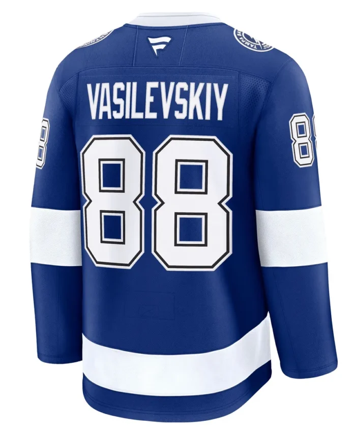 Andrei Vasilevskiy Tampa Bay Lightning Fanatics Home Premium Jersey - Blue