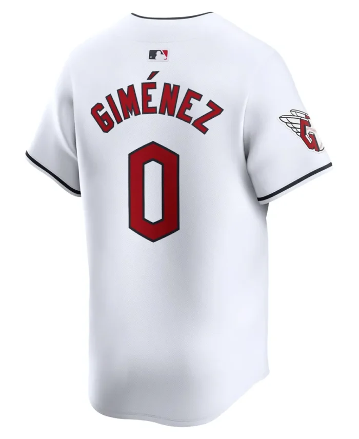 Andres Gimenez Cleveland Guardians Home Limited Player Jersey - White
