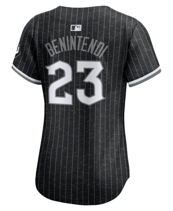 Andrew Benintendi Chicago White Sox Women 2025 City Connect Limited Jersey - Black