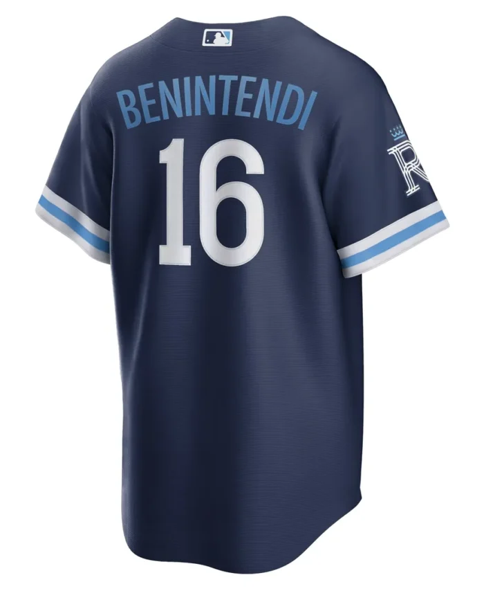 Andrew Benintendi Kansas City Royals City Connect Replica Player Jersey - Navy