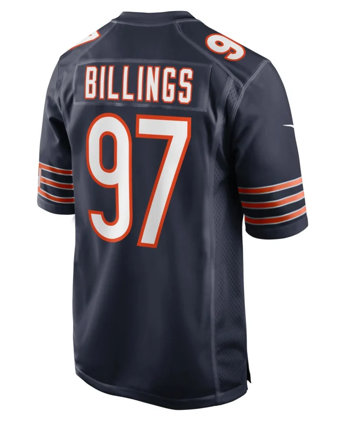 Andrew Billings Chicago Bears Game Jersey - Navy