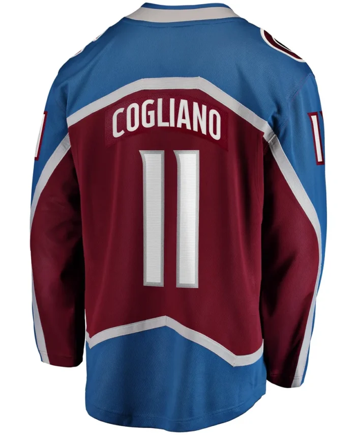 Andrew Cogliano Colorado Avalanche Fanatics Home Breakaway Jersey - Burgundy