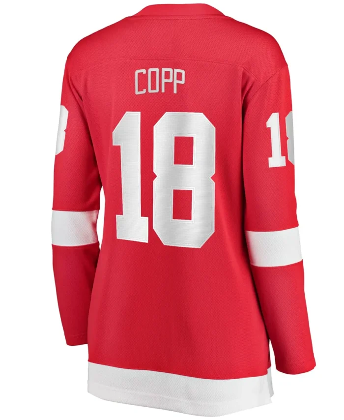 Andrew Copp Detroit Red Wings Fanatics Women Home Breakaway Player Jersey - Red