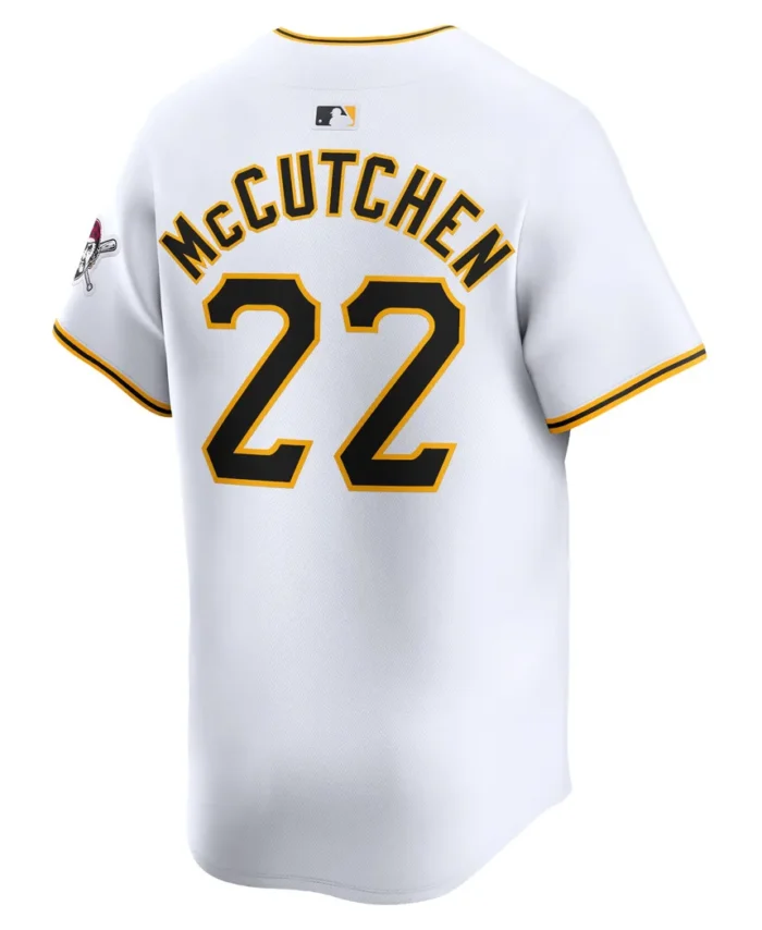 Andrew McCutchen Pittsburgh Pirates Home Limited Player Jersey- White