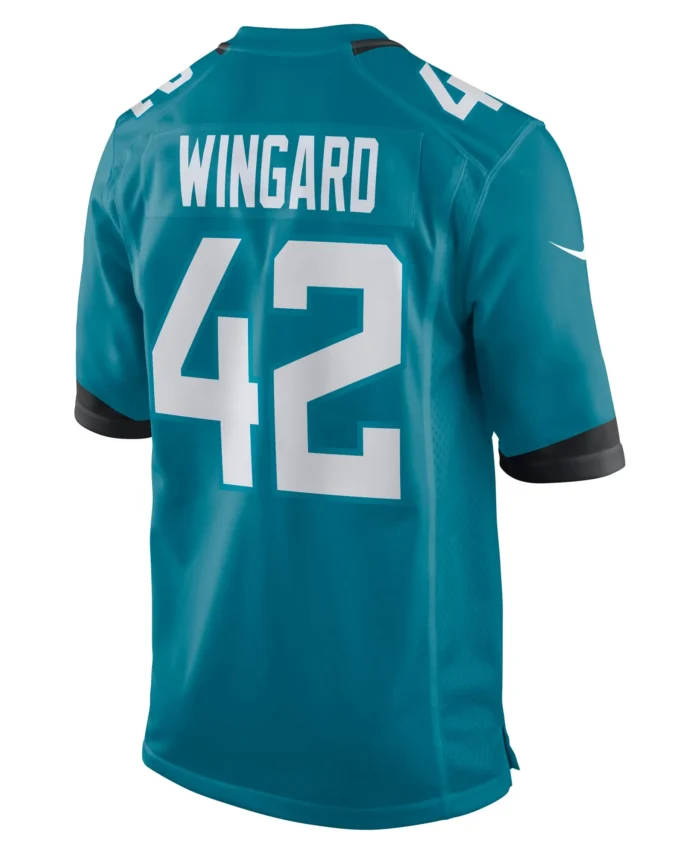 Andrew Wingard Jacksonville Jaguars Game Jersey - Teal