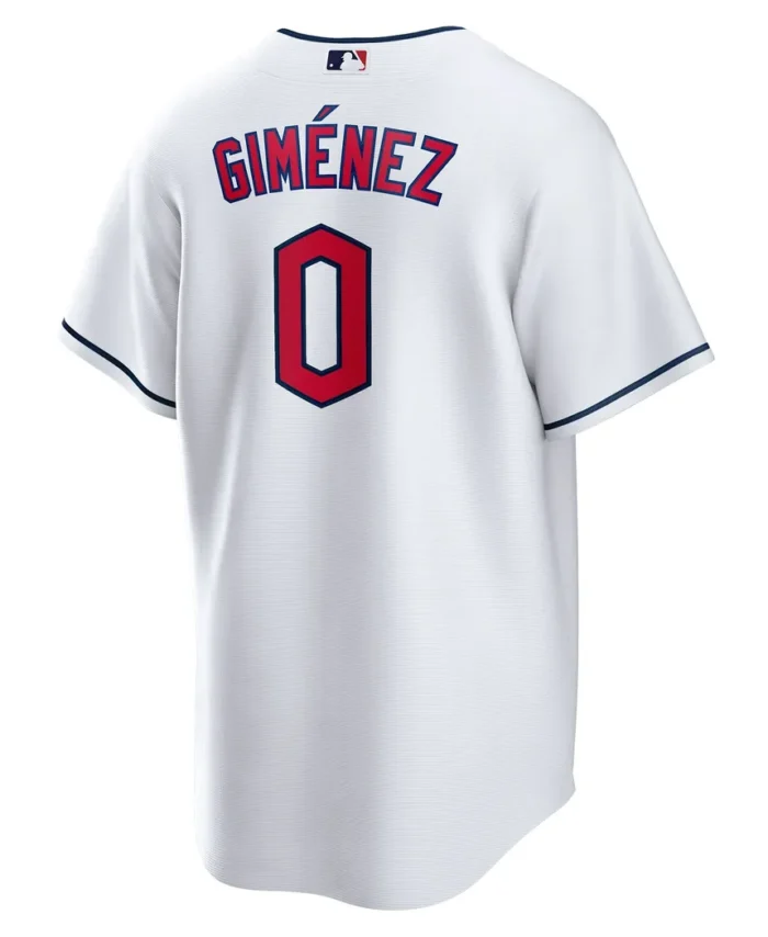 Andr?s Gim?nez Cleveland Guardians Home  Replica Player Jersey - White