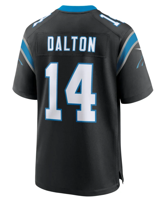 Andy Dalton Carolina Panthers Team Game Jersey - Black