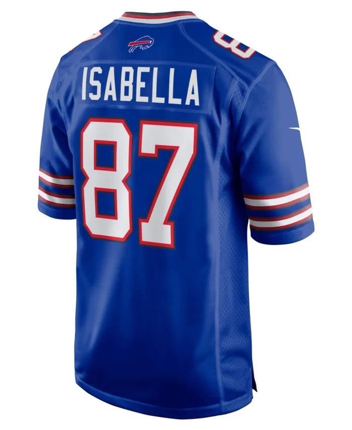 Andy Isabella Buffalo Bills Team Game Jersey -  Royal