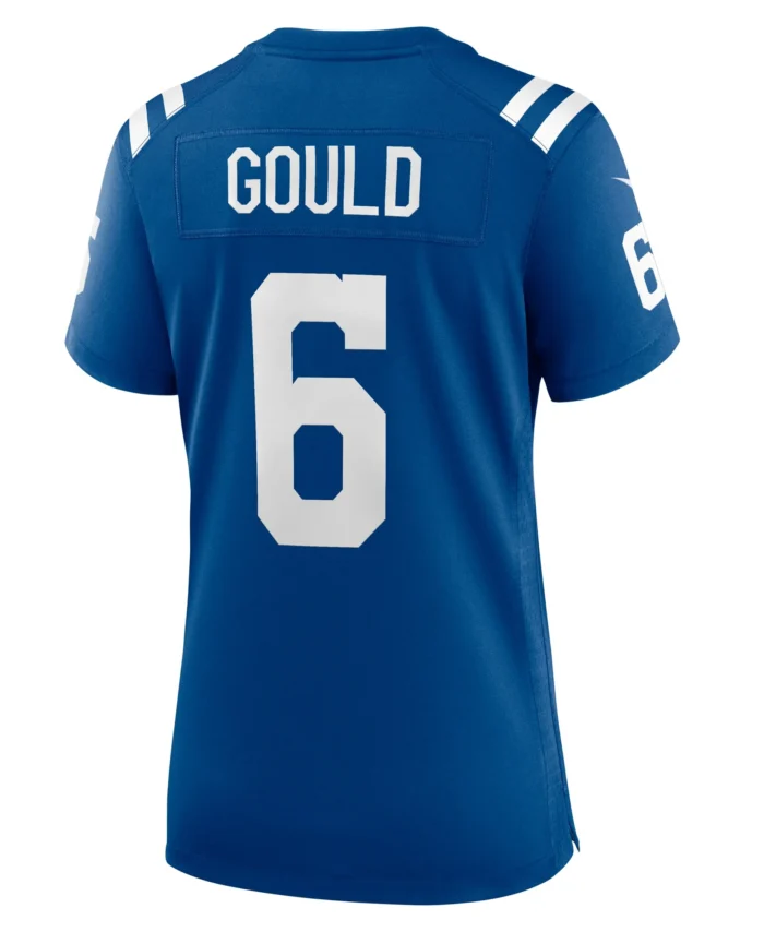 Anthony Gould Indianapolis Colts Women's Game Jersey -  Royal