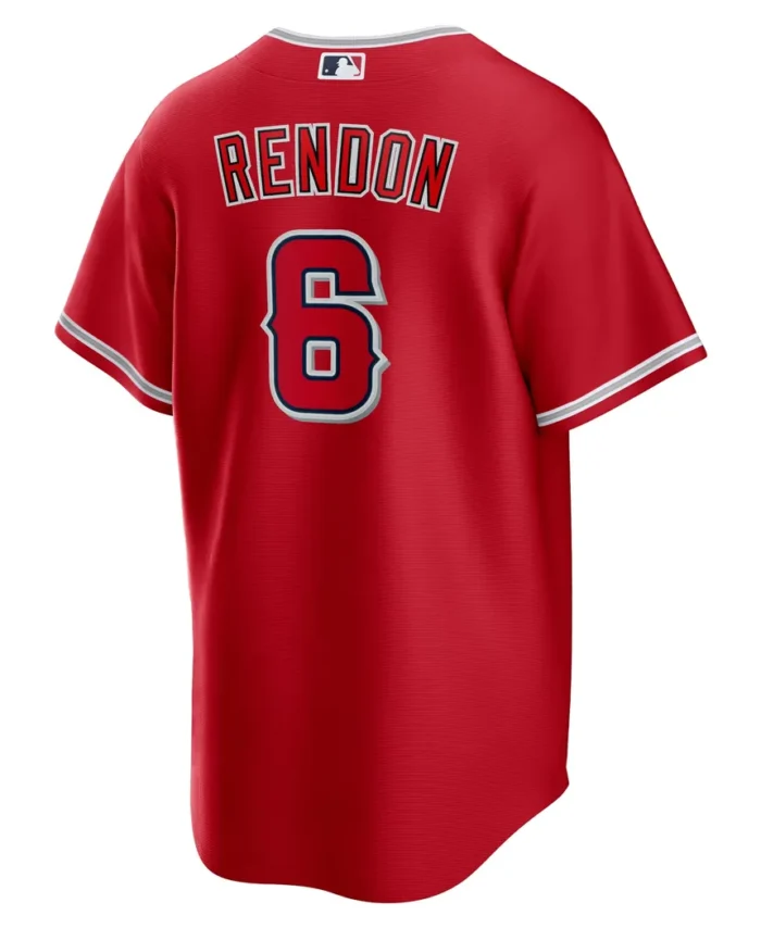 Anthony Rendon Los Angeles Angels Alternate Replica Player Name Jersey - Red