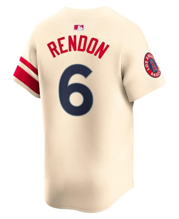 Anthony Rendon Los Angeles Angels City Connect Limited Player Jersey - Cream