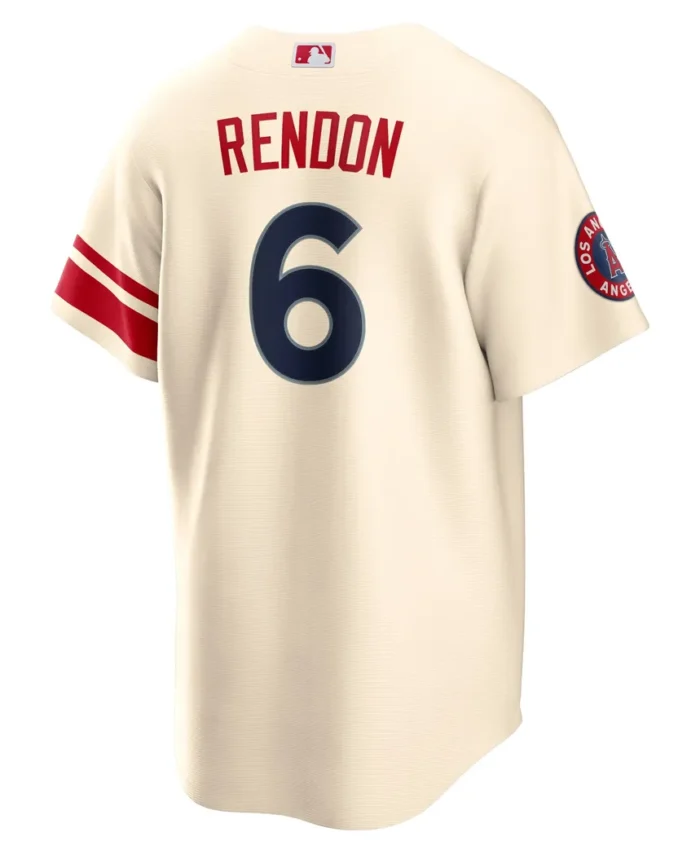 Anthony Rendon Los Angeles Angels City Connect Replica Player Jersey - Cream