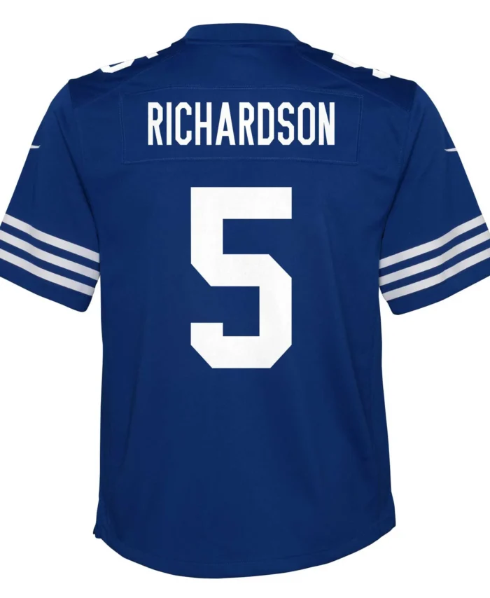 Anthony Richardson Indianapolis Colts Youth Alternate Player Game Jersey - Royal
In Stock - This item will ship within 2 business days.