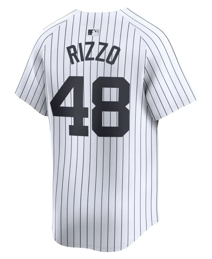 Anthony Rizzo New York Yankees Home Limited Player Jersey- White