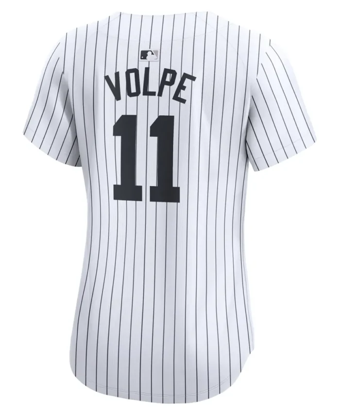 Anthony Volpe New York Yankees Women Home Limited Player Jersey- White