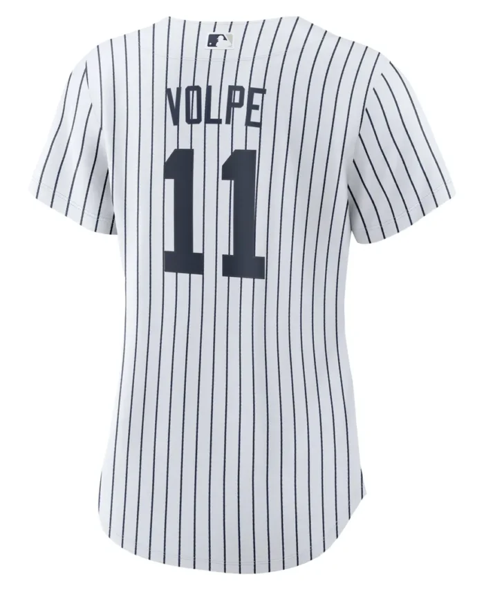 Anthony Volpe New York Yankees Women Home Replica Player Jersey- White