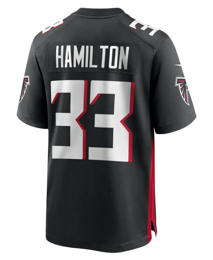 Antonio Hamilton Atlanta Falcons Game Jersey -  Black