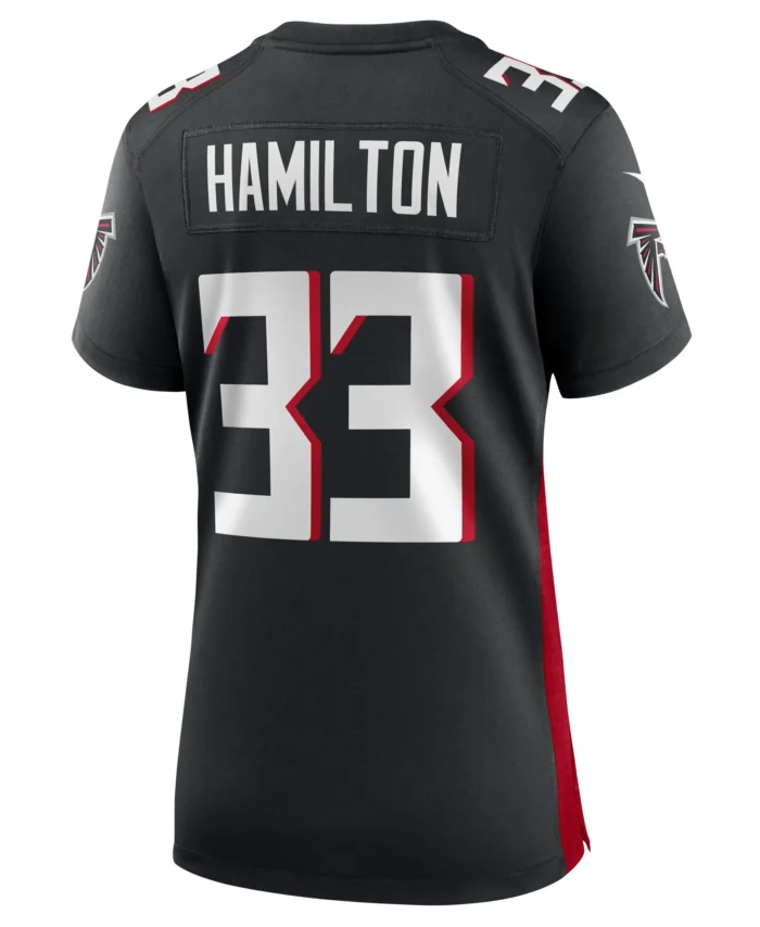 Antonio Hamilton Atlanta Falcons Women's Game Jersey -  Black