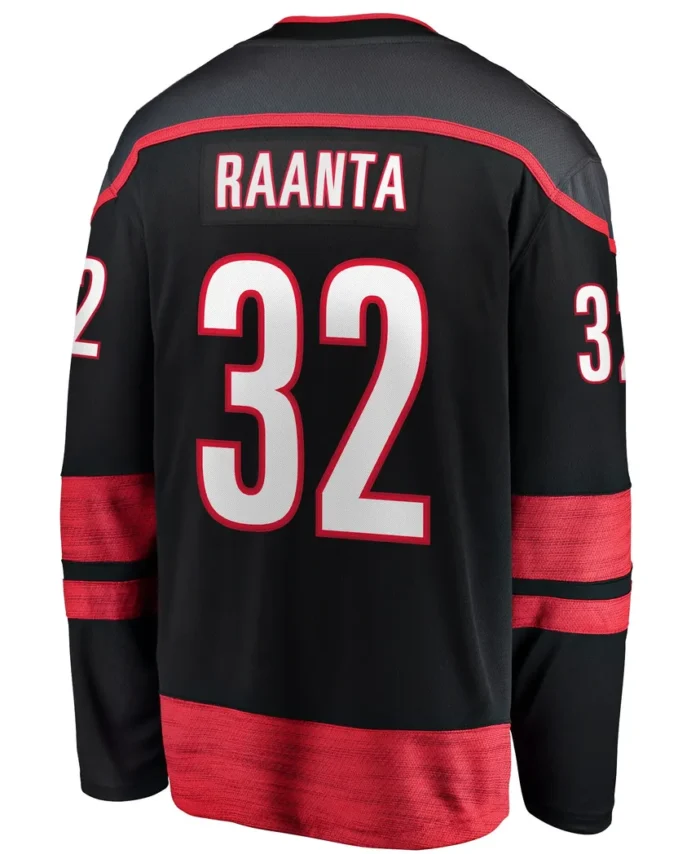 Antti Raanta Carolina Hurricanes Fanatics Home Breakaway Player Jersey - Black