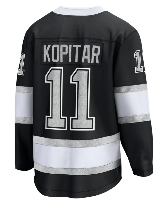 Anze Kopitar Los Angeles Kings Fanatics Home Premier Breakaway Player Jersey - Black