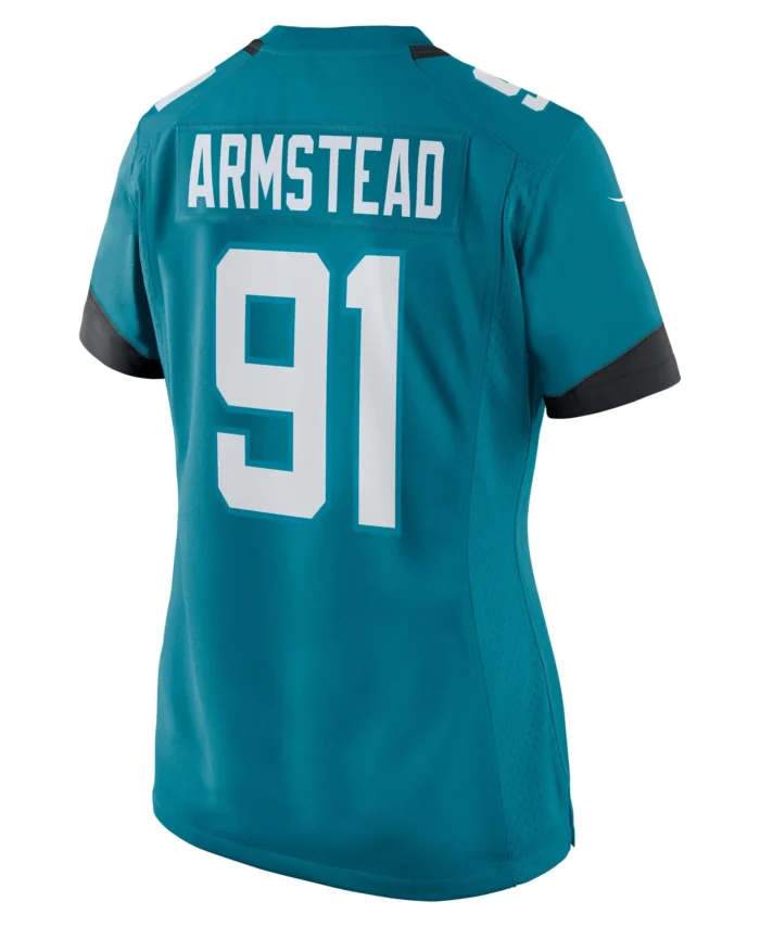 Arik Armstead Jacksonville Jaguars Women's Team Game Jersey -  Teal