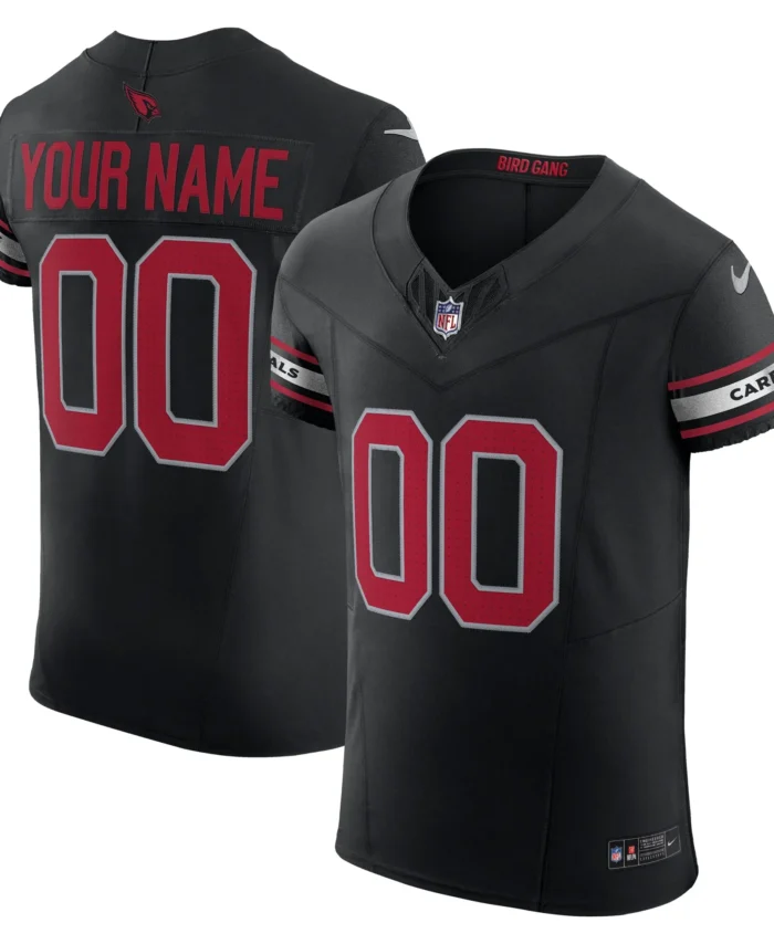 Arizona Cardinals  Vapor F.U.S.E. Elite Custom Jersey - Black
