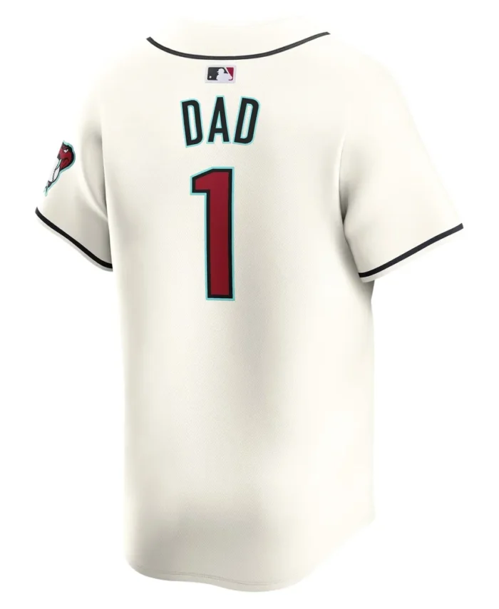 Arizona Diamondbacks Dad Home Limited Jersey - White