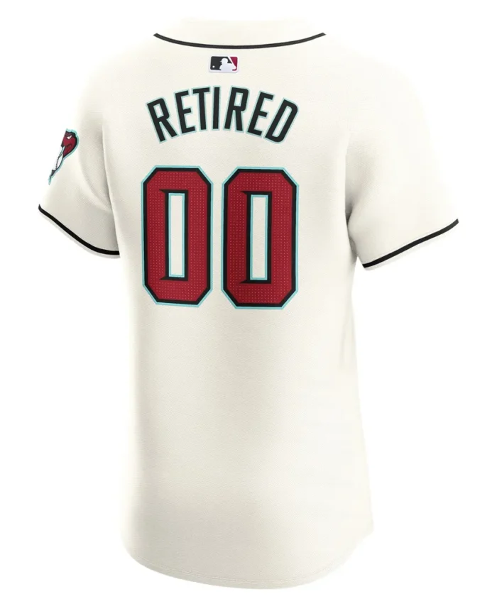 Arizona Diamondbacks Home Elite Pick-A-Player Retired Roster Jersey - White