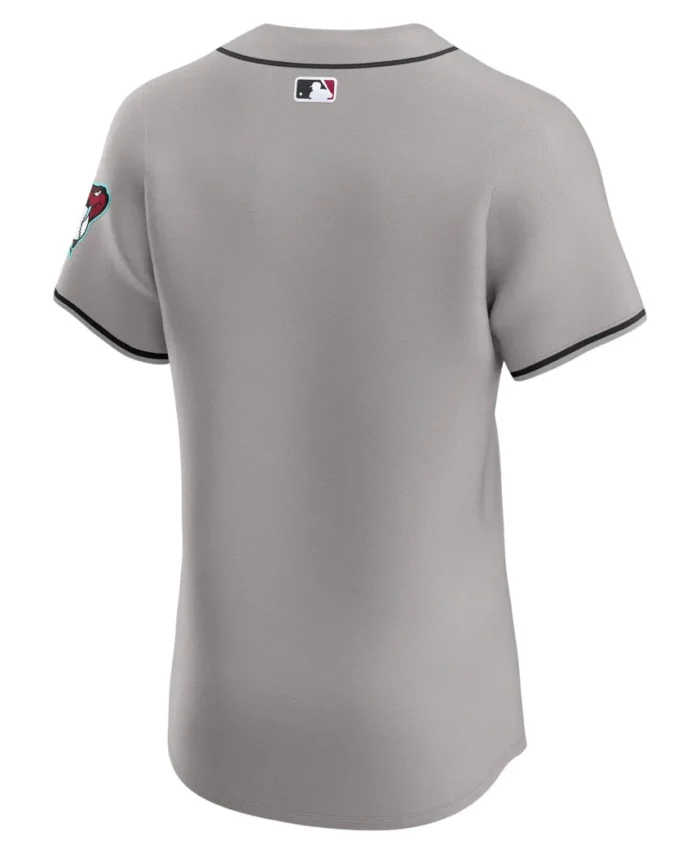 Arizona Diamondbacks Vapor Premier Elite Patch Jersey - Gray