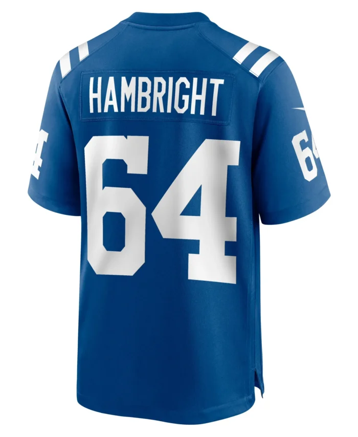 Arlington Hambright Indianapolis Colts Game Player Jersey - Royal