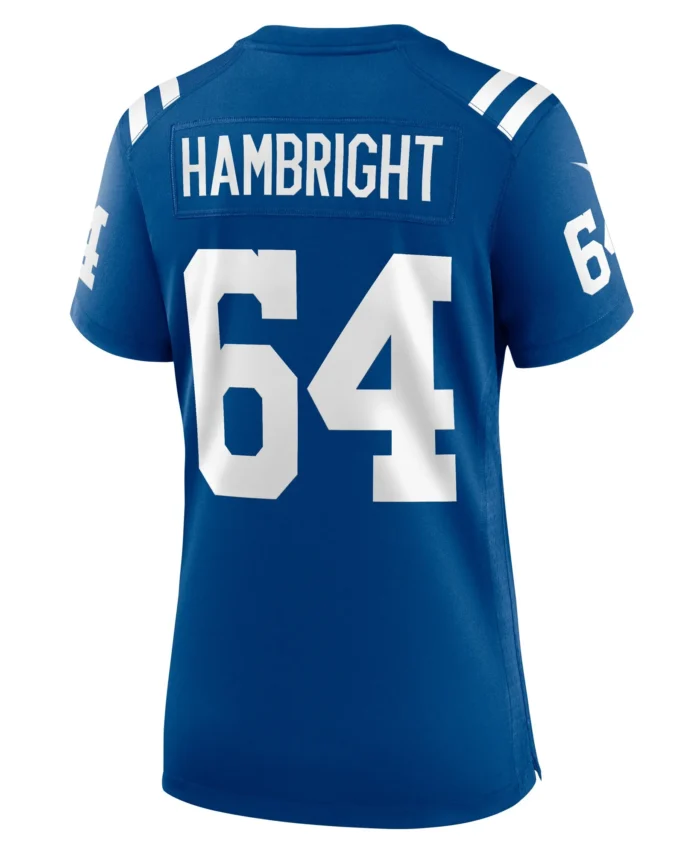 Arlington Hambright Indianapolis Colts Women's Game Player Jersey - Royal