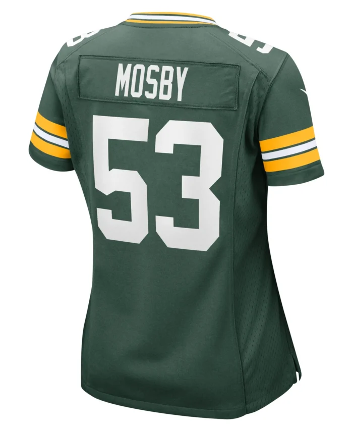 Arron Mosby Green Bay Packers Women's Team Game Jersey -  Green