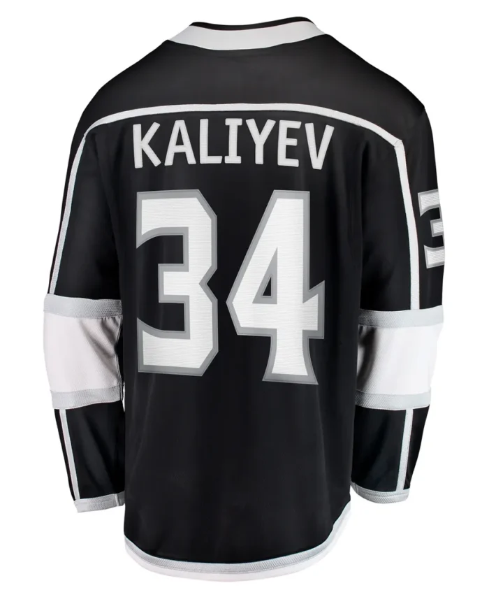 Arthur Kaliyev Los Angeles Kings Fanatics Home Breakaway Player Jersey - Black
