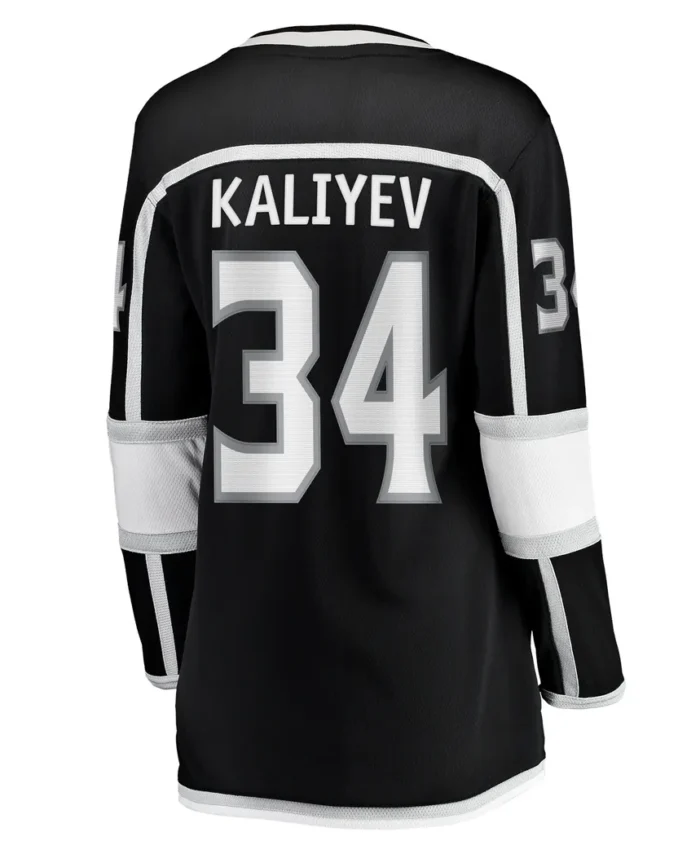 Arthur Kaliyev Los Angeles Kings Fanatics Women Home Breakaway Player Jersey - Black