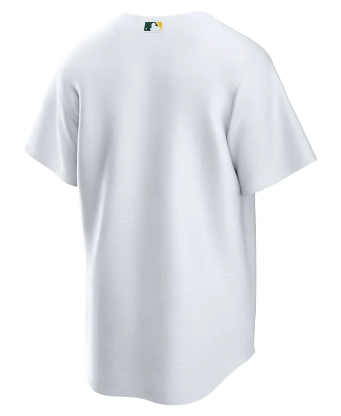 Athletics Home Blank Replica Jersey - White