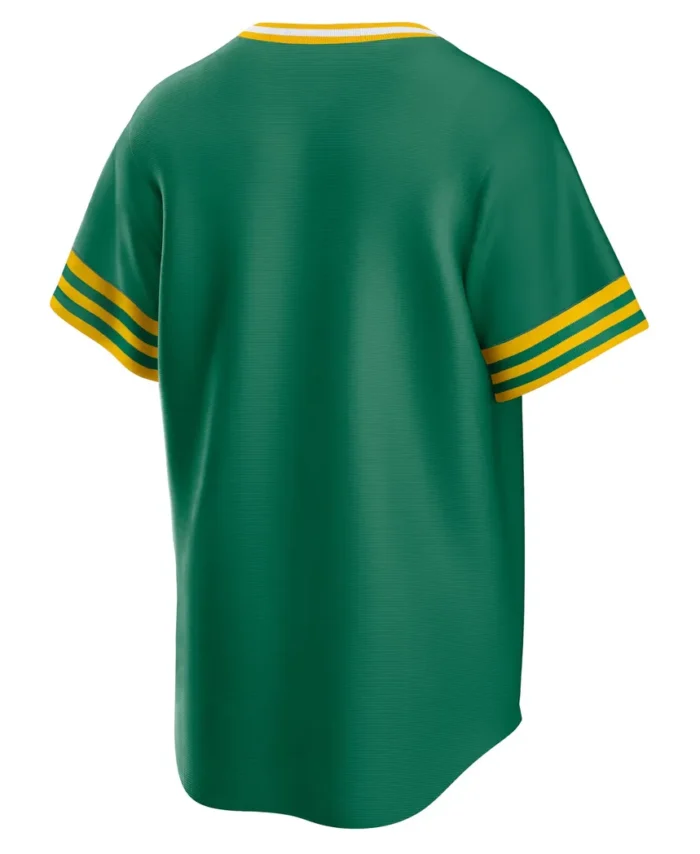 Athletics Road Cooperstown Collection Team Jersey - Kelly Green