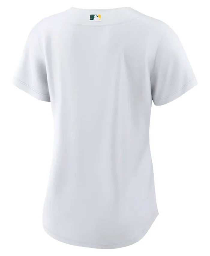 Athletics Women Home Blank Replica Jersey - White